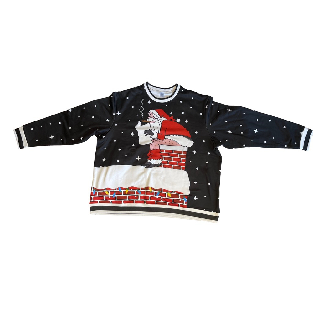 Santa Claus Funny Ugly Sweater Men 2XL